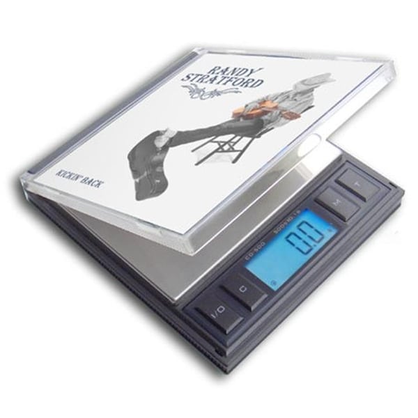 American Weigh Scales AMW-CD1000 15.24 x 14.732 x 2.794 CD Scale 1000 X .1G AMW-CD1000 - main